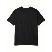 Men's Fun RPG Game T-Shirt - Inspired By ' Battle Design Between Dragons And Humans - Bold D20 Tabletop RPG Pattern T-Shirt - Suitable For D&D Fans - Black - View 2