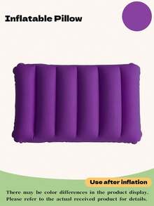 Soft Skin-Friendly Non-Slip Inflatable Travel Pillow, Multi-Functional Foldable Air Cushion Pillow, Waterproof Durable Inflatable Sleeping Pillow, Suitable For Outdoor Camping, Train Cabin And Beach Rest - Multicolor - View 14