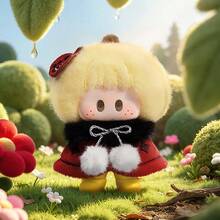 Miniso YOYO Flower Fluffy Series Vinyl Plush Blind Box, Soft Plush Outer Layer With Vinyl Inner Body, Lovely Floral Character Doll, Desktop & Bag Hanging Decor, Collectible Toy For IP Fans (1 PC Random Delivery) - Multicolor - View 10