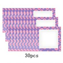 30pcs Diamond Painting Release Paper, Reusable Transparent Segmented Frame Film, Rainbow Pattern, Diamond Painting Cover Sheet, 3.9 X 3.9 Inch Non-Stick Sheet, Suitable For Diamond Painting Tools And Accessories - View 8