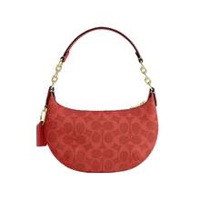 Coach Women's Mini Payton Chain Top Handle Bag - 赤紅 - 查看 7