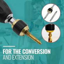 60mm Large Head Hex Shank Quick Release Adapter, Self-Locking Pop-Up Drill Bit Converter Connector For 3-Jaw Electric Drill Chuck Industrial - Multiple Styles - View 2