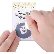 Silver Scratch-Off Sticker Round Label Stickers,1 Roll (300 Stickers/Roll),1 Inch,DIY Handmade Scratch-Off Sticker Labels, Suitable For Games, Stationery, School Supplies, Back To School Season, And Other Occasions. - One Size - View 7