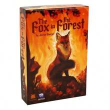 1 Pack Magical Woodland Fox Tactical Battle Card Deck, Vivid Fiery Autumn Tree & Fox Artwork Surface, Warm Amber Forest Themed Outer Box, Classic Trick-Taking Competitive Gameplay, Ideal For Holiday Indoor Quiet Two-Person Game Activities - Multicolor - View 2