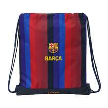 FC Barcelona 巴塞隆納足球俱樂部26/27賽季主場球衣款平底運動包，健身包風格書包，帶抽繩，內置拉鍊口袋，尺寸為35x1x40厘米 - 扁平袋 - 查看 1