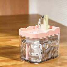 Air Mancur Minum Hewan Peliharaan 1,5L, Dispenser Air Kucing, Penyaringan Kotoran Otomatis, Pengoperasian Tenang, Cocok untuk Kucing dan Anjing Kecil dan Sedang, Air Mancur Minum Hewan Peliharaan USB, Adaptor Tidak Termasuk - 1,5 liter - View 2