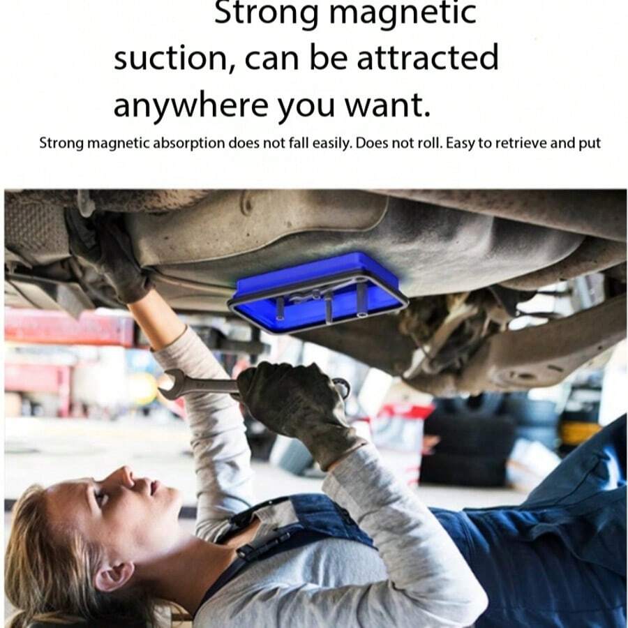 Magnetic Pad Magnetic Bowl Strong Magnetic Hardware Tool Convenient Storage Quick Storage Easy To Carry - Magnetic Bowl - Blue - View 1