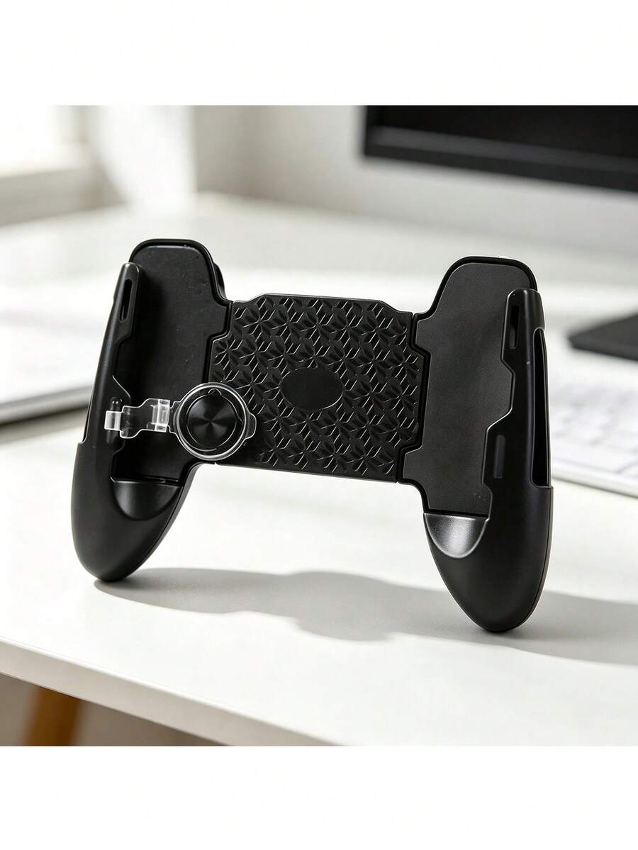 3-In-1 Mobile Game Controller With Joystick And Phone Holder, ABS Material, Stretchable Gamepad, Compatible With 4.5-6.5 Inch Smartphones, Suitable For Shooting And MOBA Games