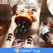 Halloween Dancing Wind-Up Doll, Ghost Pumpkin Design, Halloween Gift - Multicolor - View 5