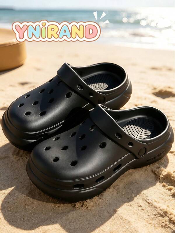 Sandal bakiak berlubang serbaguna untuk wanita, cocok untuk musim semi/panas, bernapas dan tidak pengap, sol ringan dan nyaman, tahan lama tanpa lelah, cocok untuk liburan, aktivitas luar ruangan, belanja, di dalam ruangan, dan dipakai di rumah.