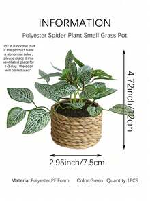1/3 buah Bundel Serai dan Tali Rumput Laut Berbagai Bentuk dengan Pot, Bahan PE, Dekorasi Meja, Dekorasi Meja Makan, Dekorasi Pesta Acara Liburan Ulang Tahun, Cocok untuk Dekorasi Rumah, Pintu Masuk, Hotel, Restoran, dan Dekorasi Musiman - MultiWarna - View 14