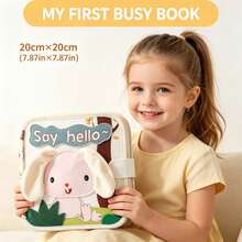 My First Busy Book - Vibrant Animal Theme Educational Board, Designed For Children, Featuring Animals, Numbers And More, Perfect For Early Learning And Growth, Ideal For Celebrating Easter, Christmas And Birthdays, Early Learning Toy, Colorful Illustrations, Durable Construction - Multicolor - View 7