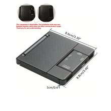 7合1多功能OTG读卡器，支持Micro SD/USB/Type-C接口，兼容数码相机、智能手机、平板电脑，带收纳盒，圣诞节/家居礼品 - 黑色 - 查看 12