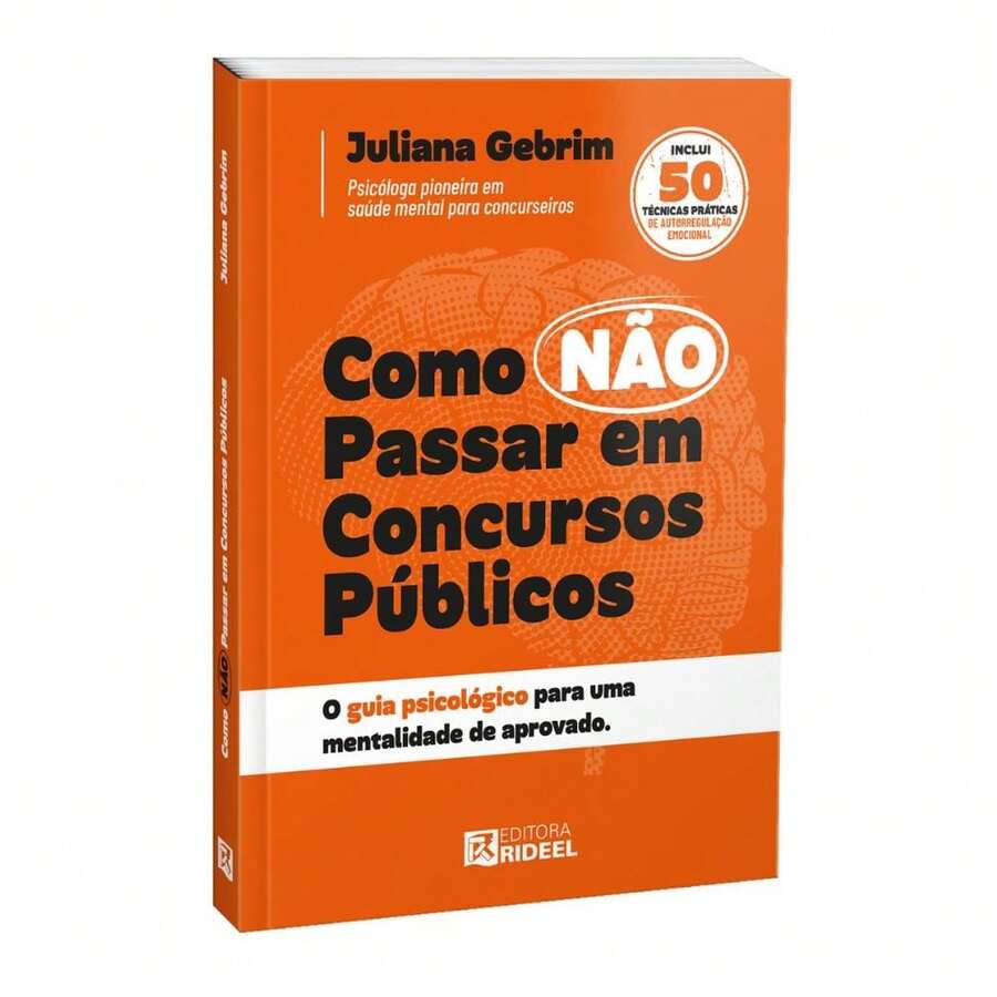 Livro Como Não Passar Em Concursos Públicos - Livro único - Visão 1