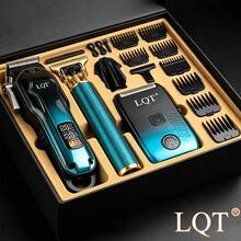 LQT Multi-Functional Household Trimming Tools(3pcs/2pcs/1pc), Cordless Hair Clipper, Beard Trimmer, Men's Shaving Razor Kit, USB-C Charging, Suitable For Personal Travel, Home Use And For Novice Barbers, An Ideal Gift For Men, Father's Day Gift - View 3