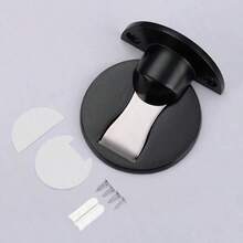 2/1pc Invisible Magnetic Door Stopper, No Drilling Required, Dual-Use Door Stopper, Strong Magnetic Suction, Suitable For 5.5mm-9mm Door Gap. Multi-Functional, Portable Safety Door Stopper For Home Decor, Room Decor, Bedroom Decor, Bathroom Decor In Autumn And Winter. Can Be Used For Halloween, Christmas On-Site Door And Window Installation To Reduce Safety Hazards. - Multiple Styles - View 9