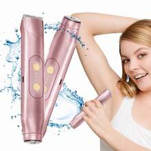FollowBreak 2-In-1 Electric Women's Shaver, Portable Dual-Head Electric Razor, Rechargeable Epilator, Suitable For Underarm, Body And Facial Hair Removal, Wet & Dry Personal Grooming Tool - Multicolor - View 8