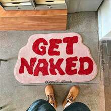 Cute Bathroom Rug, Soft Non-Slip Plush Thick Short Pile, Machine Washable, With Non-Slip Backing, Bedroom Living Room Entryway Bathroom Toilet Laundry Room Fun Home Decor - B - View 10
