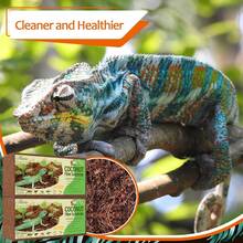Riare 2 Pack Natural Coconut Fiber Substrate For Reptile- Premium Compressed Coconut Husk Terrarium Bedding For Reptile, Tortoise, Frogs, Snakes Hermit Crabs, Burrowing Animals - 2 Pack - View 8