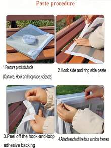 Anti-Mosquito Window Screen, Anti-Mosquito Window Mesh, Grey Fiberglass Mesh Anti-Mosquito Anti-Insect Invisible Screen - Gray Mesh With White Edges - View 10
