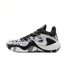 XTEP New Ao Zhan 3TD Men's Professional Basketball Shoes, Anti-Slip, Wear-Resistant, High Rebound, For Competition And Training - Black, White and Gray - View 7