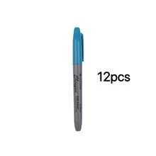 1-12pcs Black Fine Tip Marker Pen Set, 12pcs - Quick Drying, Fade-Resistant, Suitable For Wood, Plastic, Metal, Paper - Ideal For Art Creation, Office Writing, Learning Supplies, Poster Coloring, Perfect Gift For Students, Back To School Essential - Sets - View 10