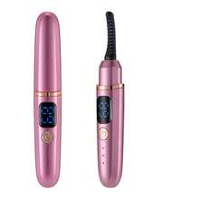 New Electric Eyelash Curler, Heated Eyelash Curler, 3 Adjustable Temperature Levels, 300mAh Large Capacity Battery, 15s Fast Heating, Long-Lasting Curl, With Battery Indicator Light, Women's Holiday Gift, Holiday Makeup Essential, Fashionable Eye-Enlarging - Multicolor - View 10