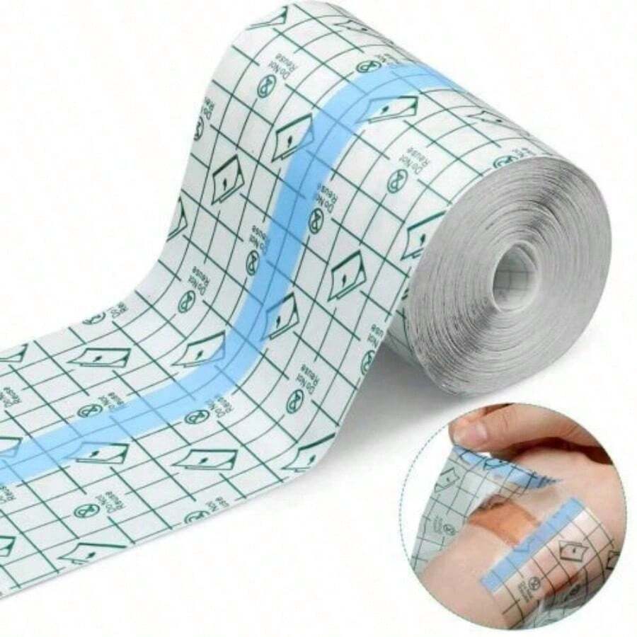 5cm*2m Waterproof Moisture-Proof Easy-Tear Multi-Purpose Adhesive Tape - White - View 1