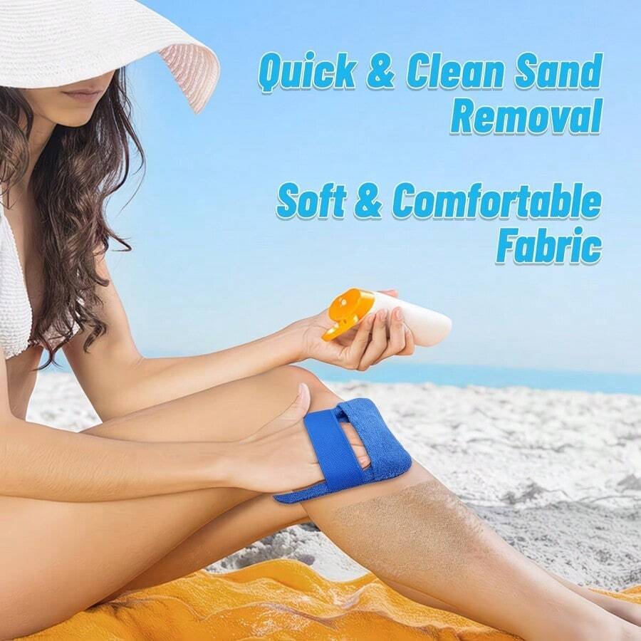 Beach Sand Removal Bag Outdoor Beach Seaside Equipment For Removing Sand From Body And Hands - Multicolor - View 1