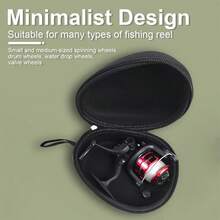 Set Tas Penyimpanan Perlengkapan Memancing, Penjepit Bibir Ikan Portabel dengan Tali, Kotak Pelindung EVA Keras dan Tas Penyimpanan Perlengkapan Memancing Jaring, Tas Pembawa Alat Memancing Luar Ruangan Multifungsi - MultiWarna - View 9