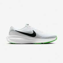 Nike REVOLUTION 8 Mesh Versatile Non-Slip Durable Comfortable Classic Running Shoes Men's - White Black - View 5
