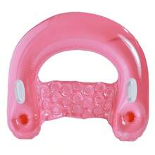 Hamaca de agua inflable para adultos, aro de natación, flotador de piscina, colchoneta - A - Ver 9