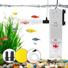 Filtro Interno 1000 L/h Para Pecera/acuario Hasta 350 Litros - Tipo de Enchufe A USA (110-127V) - Ver 2