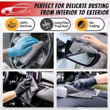 20pcs Microfiber Cleaning Cloths, High Absorbency Lint-Free, Disposable Dry & Wet Dual-Use Cleaning Towels, Suitable For Home, Kitchen, Car And Whole House, Roll-Type Tearable Multi-Function Stain Removal Cleaning Wipes - A - View 5