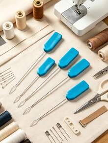 Sewing Machine Threader, Home Threading Tool, Suitable For Various Home Sewing And Cutting Projects, Suitable For Elderly Use, Needle Threading Assistant, Mother's Day Gift, Gift For Friends And Family, Home Supplies - Multicolor - View 2
