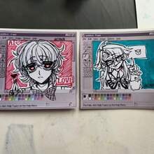 Papel de notas con bocetos de computadora vintage, 50 páginas - cuadrado, perfecto para personas creativas y entornos de oficina, ideal para estilo vintage hecho a mano, utilizado para materiales de arte y pintura de artistas - 7,5*7,5 cm - Ver 2