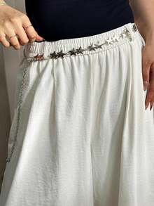 Punk Hip Hop Y2K Metal Star Waist Chain, Decorative Waist Chain For Jeans And Leather Skirts - Multicolor - View 3