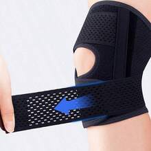 Universal Sports Knee Pads High Elasticity Protective Sleeve For Men And Women Suitable For Hiking, Running, Yoga, Daily Activities And Work - Black - View 10