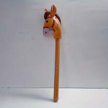 36-Inch Inflatable Horse Head Stick, Made Of PVC Material, A Cute Inflatable Animal Stick, Suitable For Birthday Parties, Festival Gatherings, Inflatable Props For Halloween Gifts, Colorful Cowgirl Party Decoration Props - Multicolor - View 7