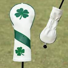 1pc Golf Club Head Cover, Suitable For Driver, Fairway Wood And Hybrid, Unisex, Golf Club Protection Cover - Multicolor - View 6