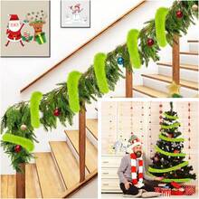 The Grinch 2 Inch Wide Christmas Faux Fur Ribbon Fabric Roll, For Christmas Tree Decoration Or Wreath Bow Handmade, 3 Yards Long (Green, 2 Inch) - Multicolor - View 6