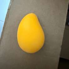 Handmade Crispy Mango Stress Ball Squeeze Toy, Color-Changing Soft Mango Squishy Toy, Stress Relief Relaxation Toy - 彩色 - 查看 7