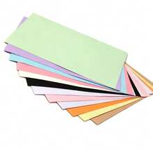 RIMEMO A5/A6 300GSM Colored Cardstock Paper, 120 Sheets, 12 Colors, Heavyweight Craft Paper For DIY Crafts, Card Making & Scrapbooking - I - View 7