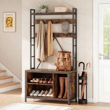 Storage Benches - Brown - View 3
