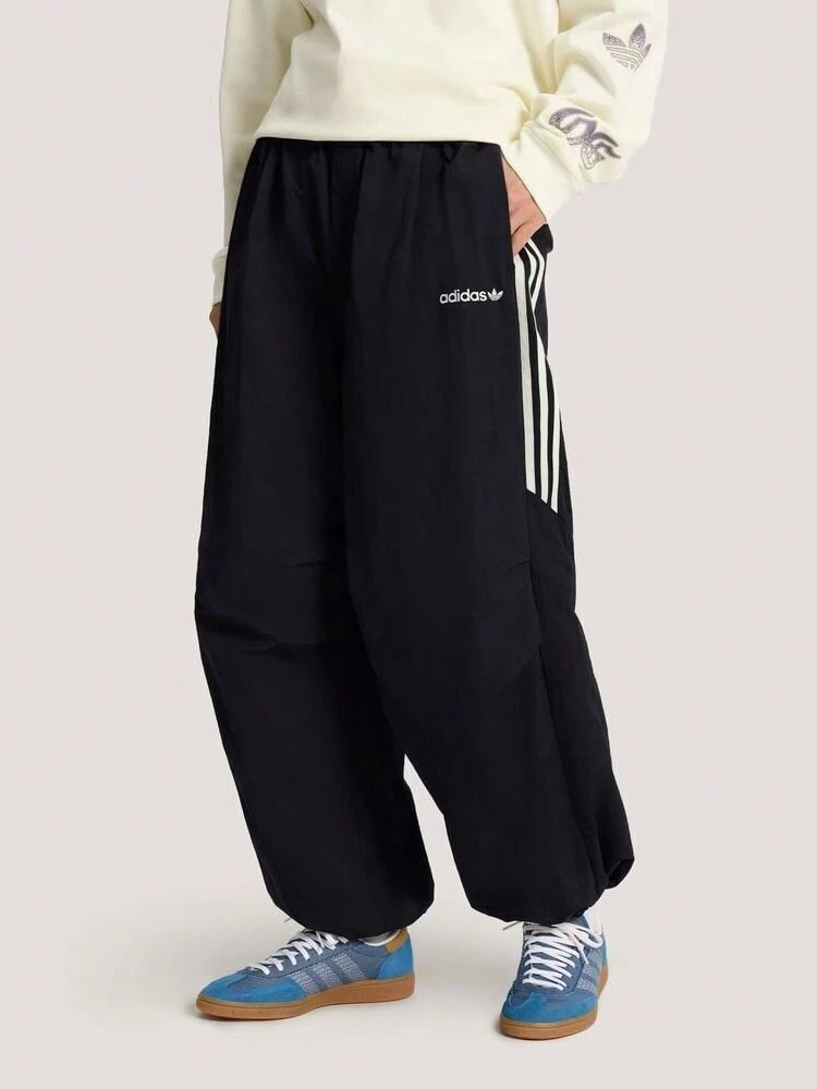 Adidas Originals 男士運動長褲 M 號 梭織長褲 KR2607 - 黑色 - 查看 1
