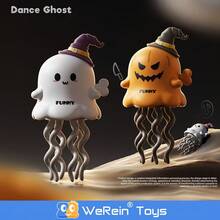 Halloween Dancing Wind-Up Doll, Ghost Pumpkin Design, Halloween Gift - Multicolor - View 1