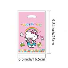 SANRIO 10pcs 30pcs 50pcs KT Cat Gift Packaging Bags, Gift Wrapping Bags For Birthday, Wedding, Party Decoration, Random Style Sent, Gift Packaging Bags For Family And Friends, Perfect Packaging Bags Worth Owning - A - View 3