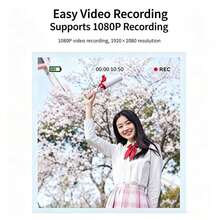 Fashionable And Easy-To-Use High-Definition Digital Camera, 2.4-Inch IPS Screen, Auto Focus, With Supplementary Light, Capable Of Taking Photos And Videos, Portable CCD, Equipped With 64G Memory Card, Easy To Operate, Ideal Gift For Festivals - Multicolor - View 6