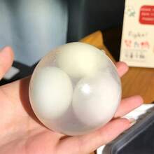 Best-Selling Crispy Ball Squeeze Toy, Malleable Stress Relief Ball, -Like Coconut Oil Squishy Ball, Soft Finger Toy, Girls Toy, Holiday Gift - Multicolor - View 8