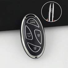 For IONIQ 6 New Grand Prix GN7 Kona 5 7 Buttons Fashion TPU Car Remote Key Case Cover Protected Keychain Fob Accessories - A - View 9